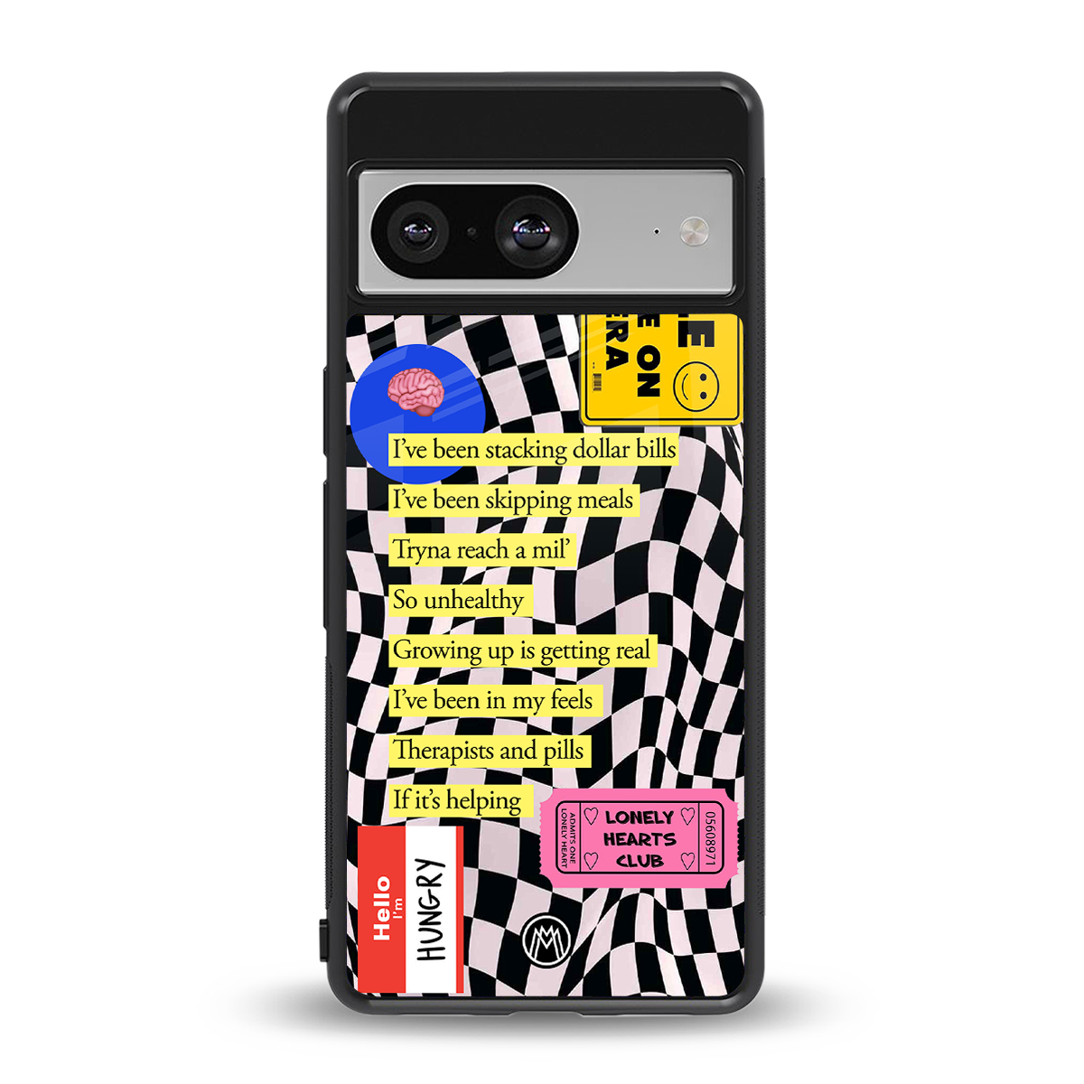 smile you're on camera back phone cover | glass case for Google Pixel 8