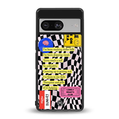 smile you're on camera back phone cover | glass case for Google Pixel 8