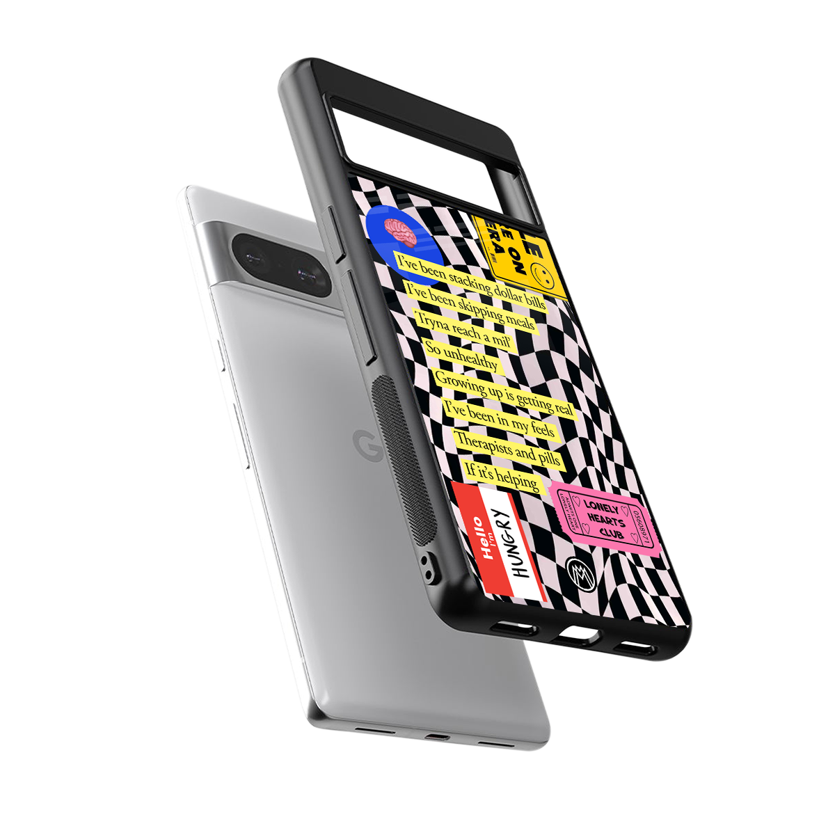 smile you're on camera back phone cover | glass case for Google Pixel 8