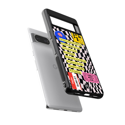 smile you're on camera back phone cover | glass case for Google Pixel 8