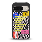 smile you're on camera back phone cover | glass case for google pixel 9