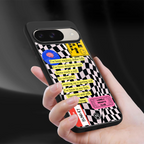 smile you're on camera back phone cover | glass case for google pixel 9