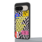 smile you're on camera back phone cover | glass case for google pixel 9