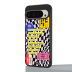 smile you're on camera back phone cover | glass case for google pixel 9 pro