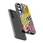 smile you're on camera back phone cover | glass case for samsung galaxy s24 plus