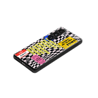 smile you're on camera back phone cover | glass case for samsung galaxy s25