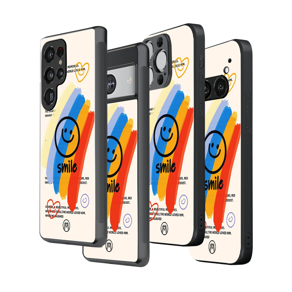 Stylish Glass Back Case for All Smartphones – iPhone, Samsung, OnePlus, Pixel, Redmi, Oppo, Vivo, Motorola