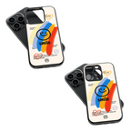 Trendy Glass Back Mobile Case for iPhone, Samsung, Redmi, OnePlus, Google Pixel, Motorola