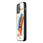 Slim Glass Back Phone Case for Multiple Brands – iPhone, Samsung, Redmi, OnePlus, Oppo, Vivo