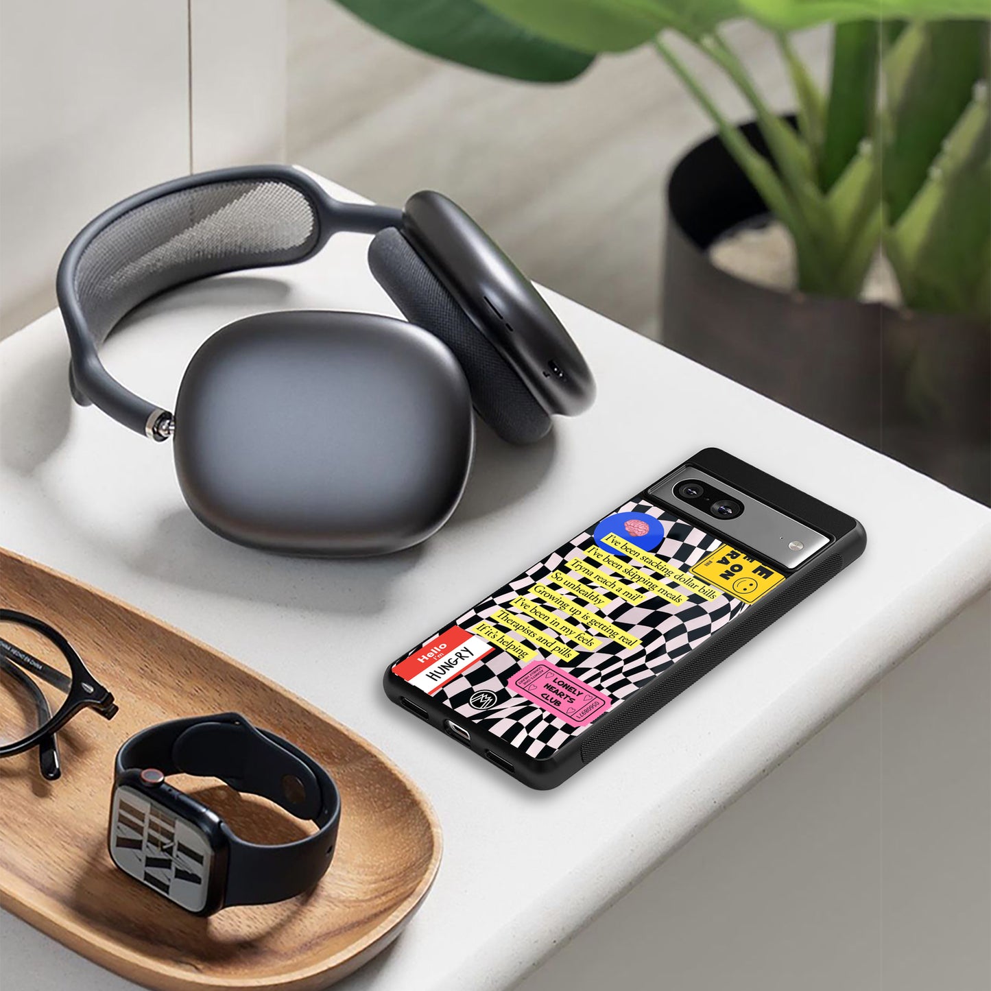 smile you're on camera back phone cover | glass case for iphone 15 pro