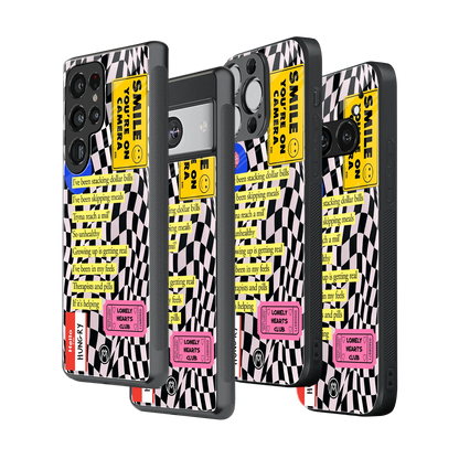Stylish Glass Back Case for All Smartphones – iPhone, Samsung, OnePlus, Pixel, Redmi, Oppo, Vivo, Motorola