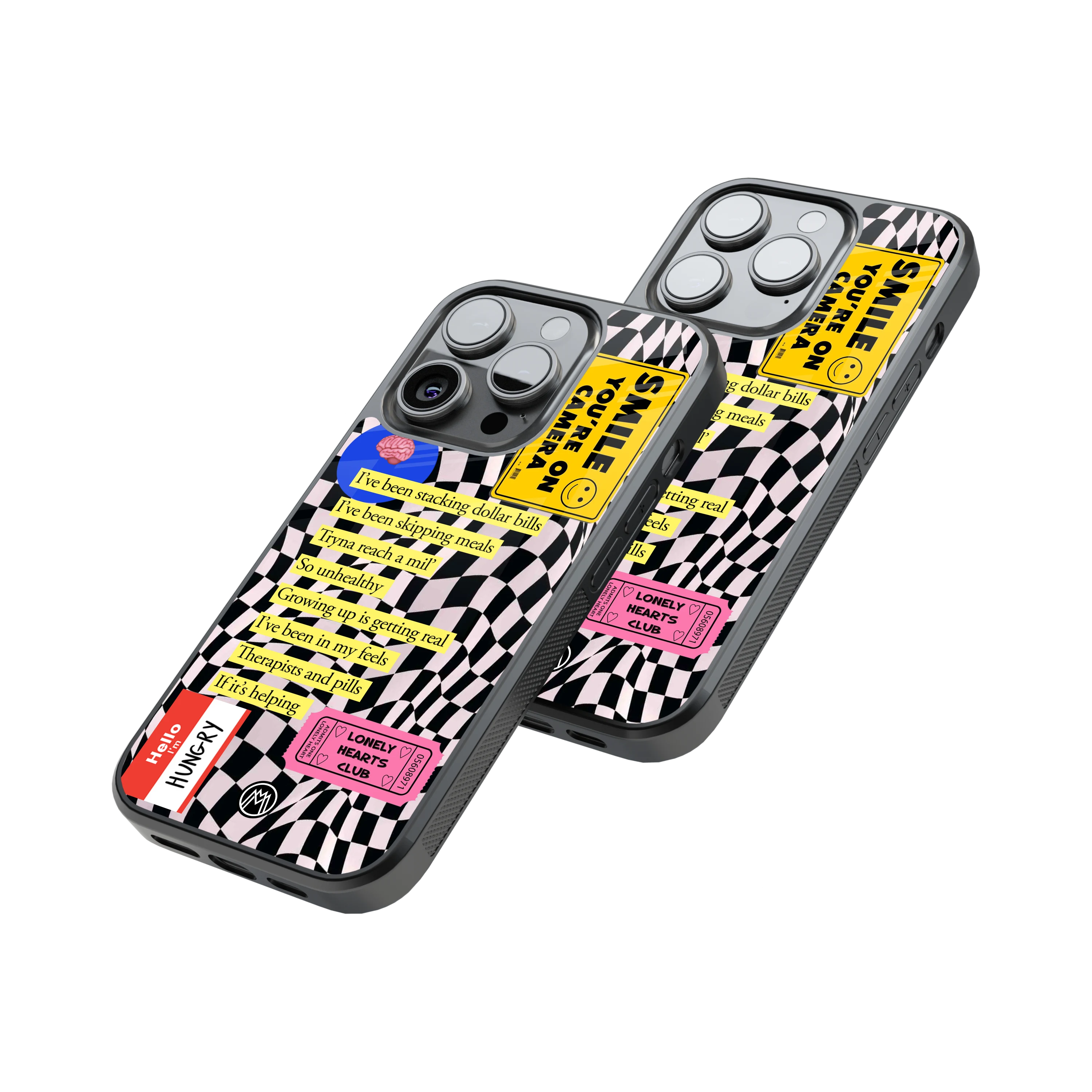 Protective Glass Back Phone Case Compatible with iPhone, Samsung, OnePlus, Pixel & More