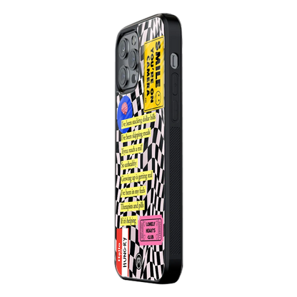 Slim Glass Back Phone Case for Multiple Brands – iPhone, Samsung, Redmi, OnePlus, Oppo, Vivo
