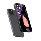 smoking batman back phone cover | glass case for iphone 13 mini