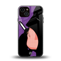 smoking batman back phone cover | glass case for iphone 13