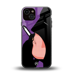 smoking batman back phone cover | glass case for iphone 13