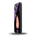 smoking batman back phone cover | glass case for iphone 14 plus