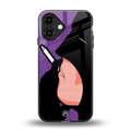 smoking batman back phone cover | glass case for iphone 16