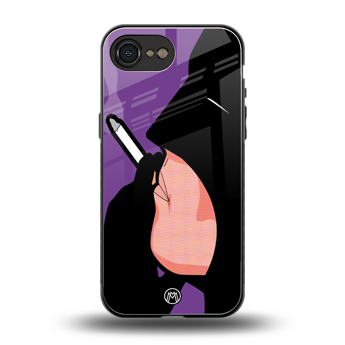 smoking batman back phone cover | glass case for iphone 16e