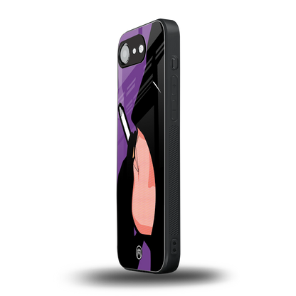 smoking batman back phone cover | glass case for iphone 16e