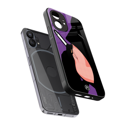smoking batman back phone cover | glass case for nothing phone 1