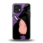 smoking batman back phone cover | glass case for nothing phone 2