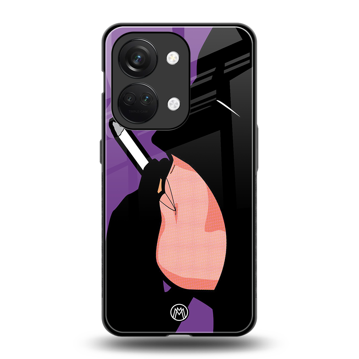 smoking batman back phone cover | glass case for oneplus nord 3