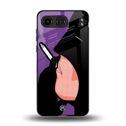 smoking batman back phone cover | glass case for oneplus nord 4