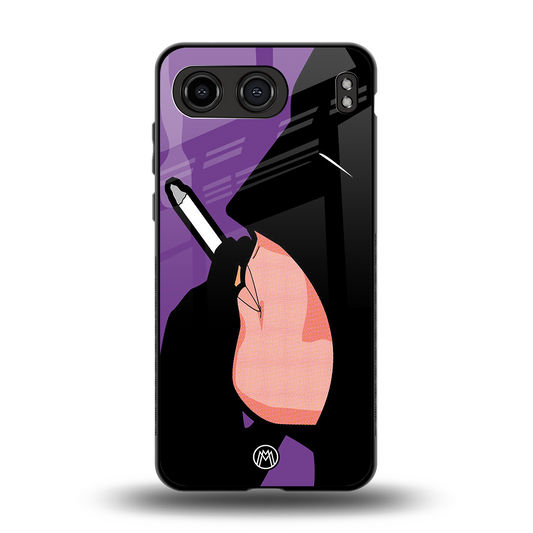 smoking batman back phone cover | glass case for oneplus nord 4