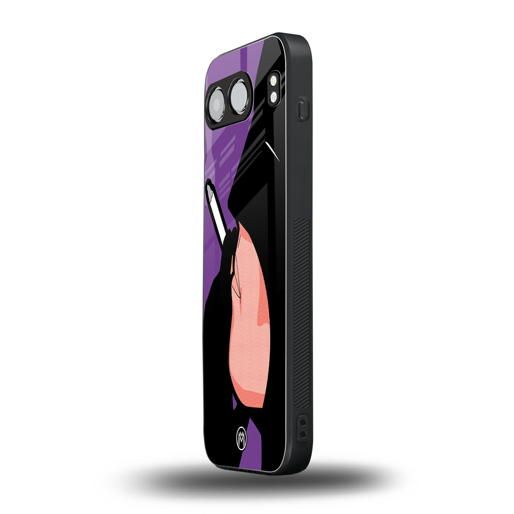 smoking batman back phone cover | glass case for oneplus nord 4