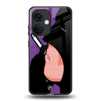smoking batman back phone cover | glass case for oneplus nord ce 3