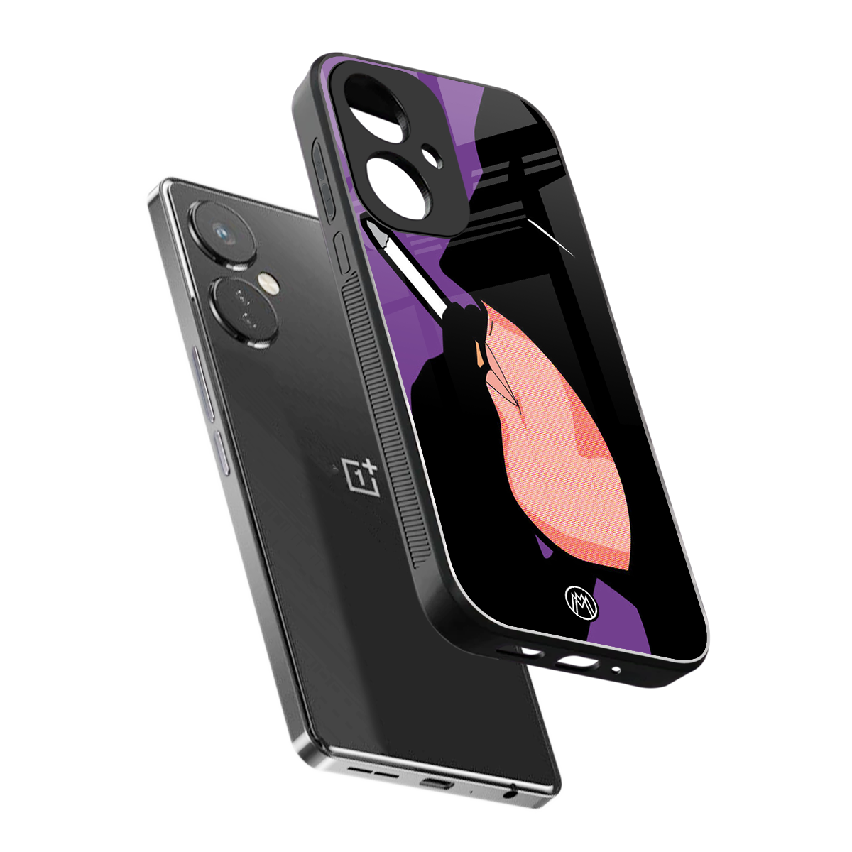 smoking batman back phone cover | glass case for oneplus nord ce 3