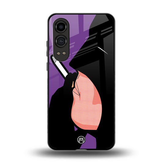 smoking batman back phone cover | glass case for oneplus nord ce 4 lite
