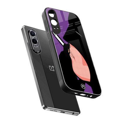 smoking batman back phone cover | glass case for oneplus nord ce 4 lite