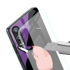 smoking batman back phone cover | glass case for oneplus nord ce 4 lite