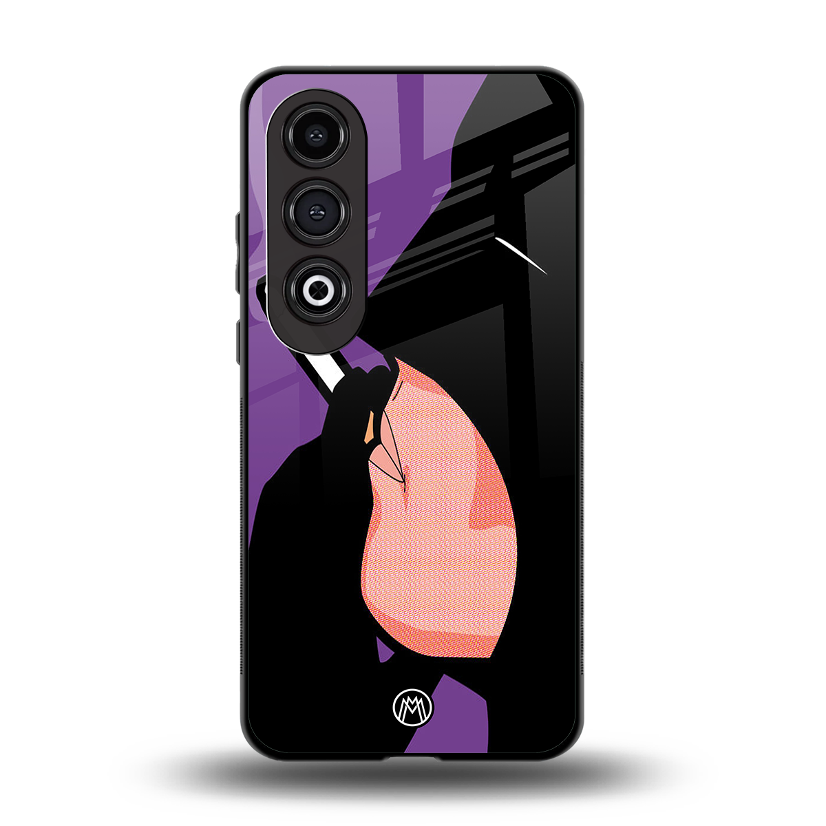 smoking batman back phone cover | glass case for oneplus nord ce 4