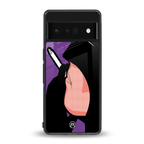 smoking batman back phone cover | glass case for google pixel 6 pro