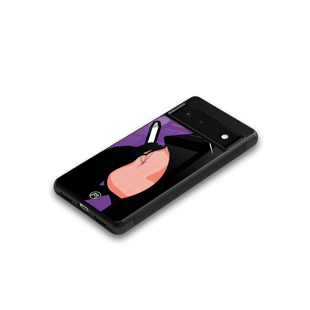 smoking batman back phone cover | glass case for Google Pixel 6A