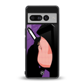 smoking batman back phone cover | glass case for google pixel 7 pro