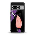 smoking batman back phone cover | glass case for google pixel 7 pro
