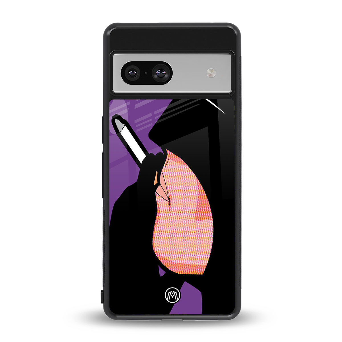 smoking batman back phone cover | glass case for Google Pixel 7
