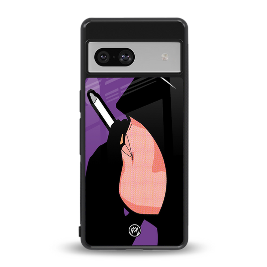 smoking batman back phone cover | glass case for Google Pixel 7A