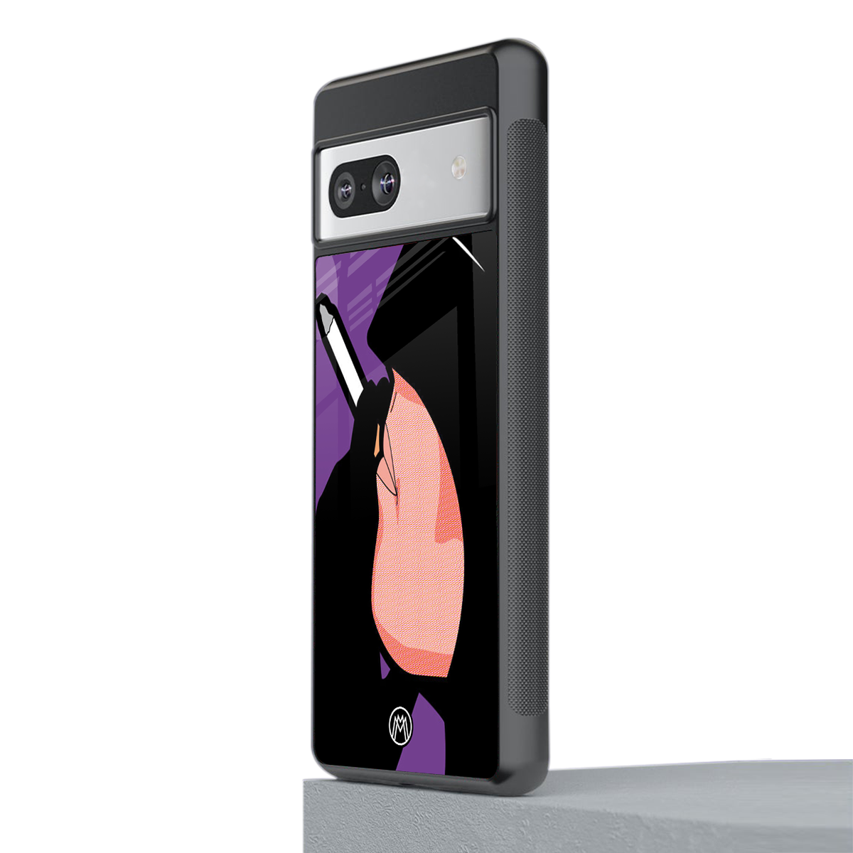 smoking batman back phone cover | glass case for Google Pixel 7