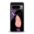 smoking batman back phone cover | glass case for google pixel 8 pro