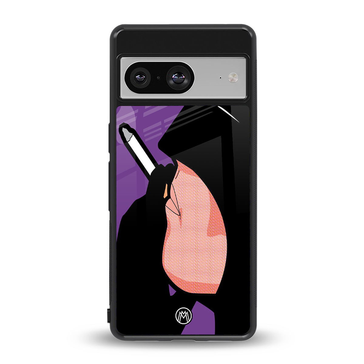smoking batman back phone cover | glass case for Google Pixel 8