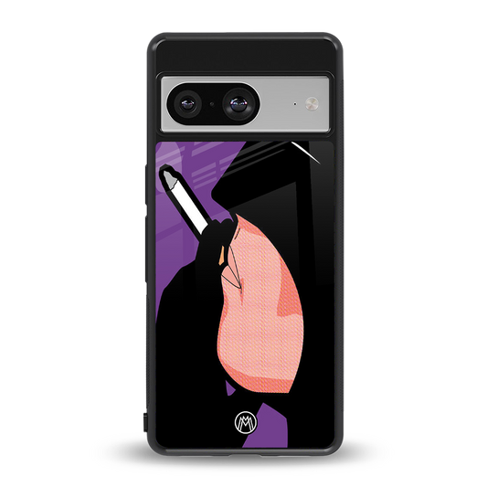 smoking batman back phone cover | glass case for Google Pixel 8
