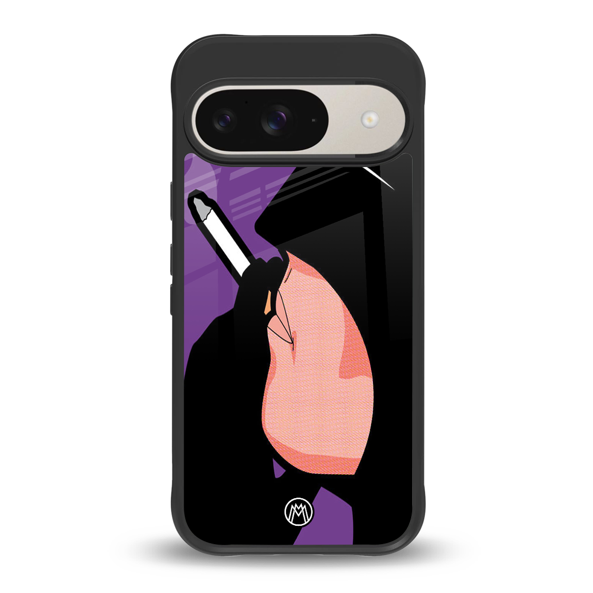 smoking batman back phone cover | glass case for google pixel 9