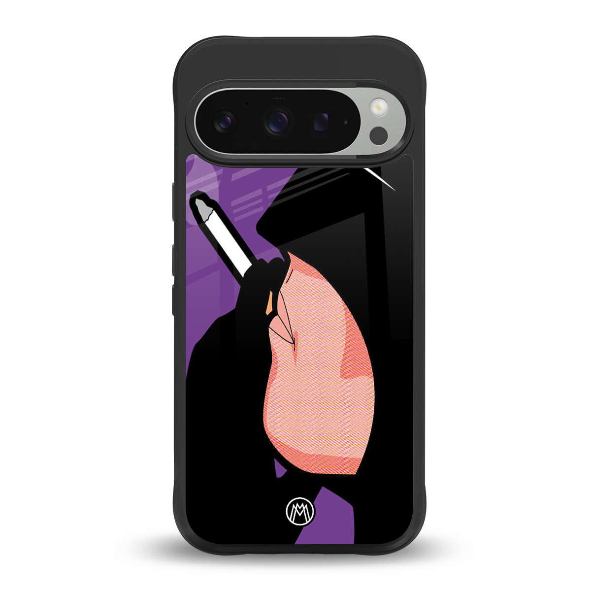 smoking batman back phone cover | glass case for google pixel 9 pro