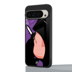 smoking batman back phone cover | glass case for google pixel 9 pro
