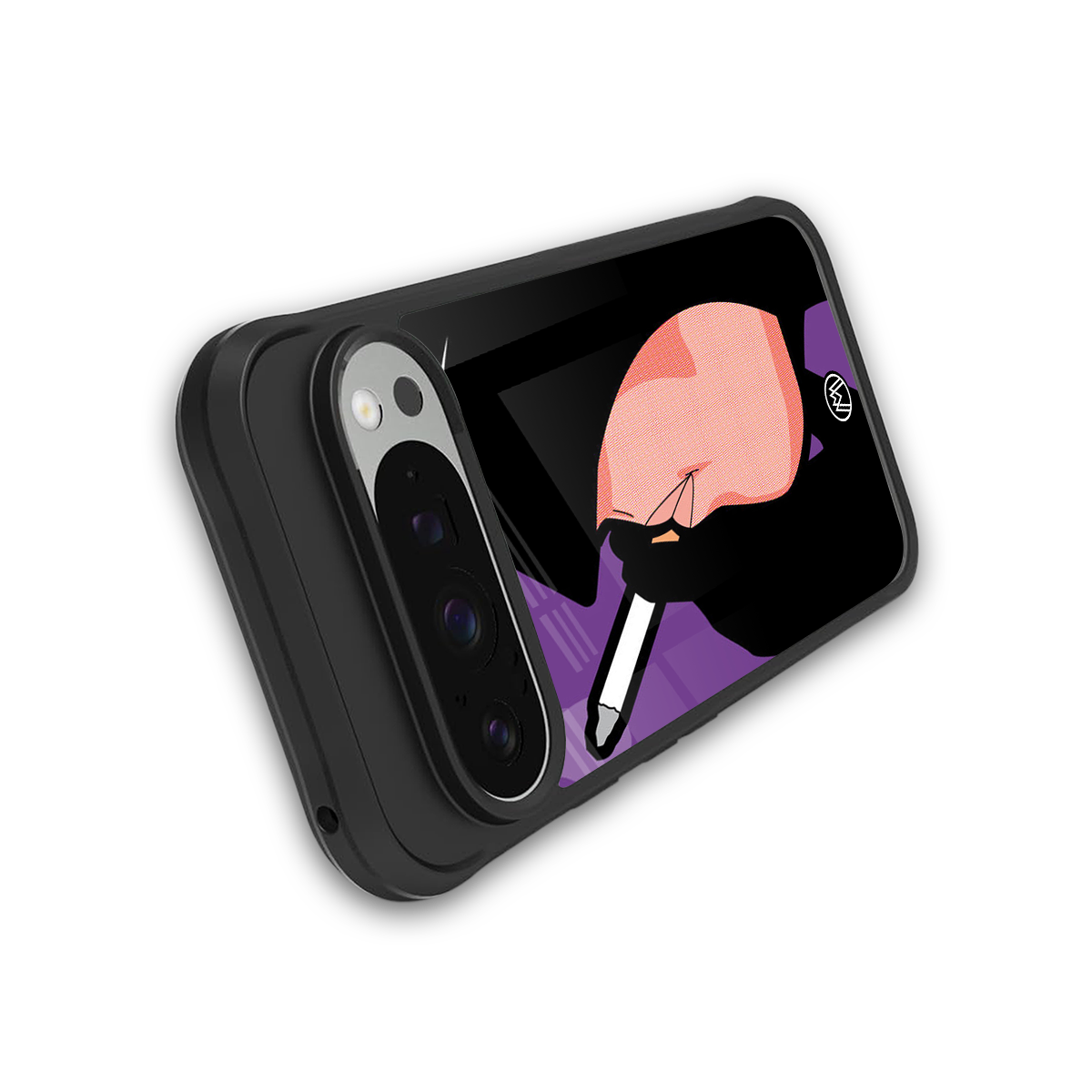 smoking batman back phone cover | glass case for google pixel 9 pro